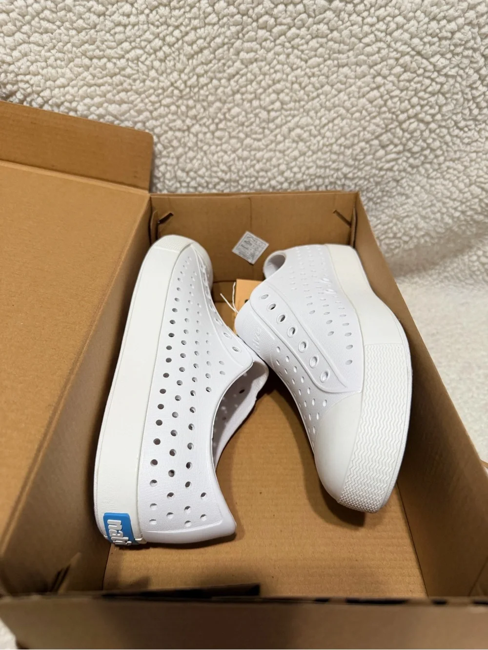 Native Jefferson Slip-On Sneakers - Shell White